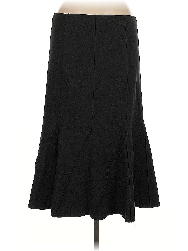 Donna Karan New York Solid Black Formal Skirt Size M - photo 1