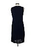 Dana Buchman 100% Wool Stars Blue Cocktail Dress Size M - photo 2