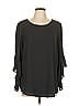 Joseph Ribkoff Black 3/4 Sleeve Blouse Size 12 - photo 1