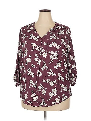 Market and Spruce 3/4 Sleeve Blouse (view 1)