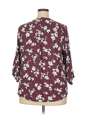 Market and Spruce 3/4 Sleeve Blouse (view 2)