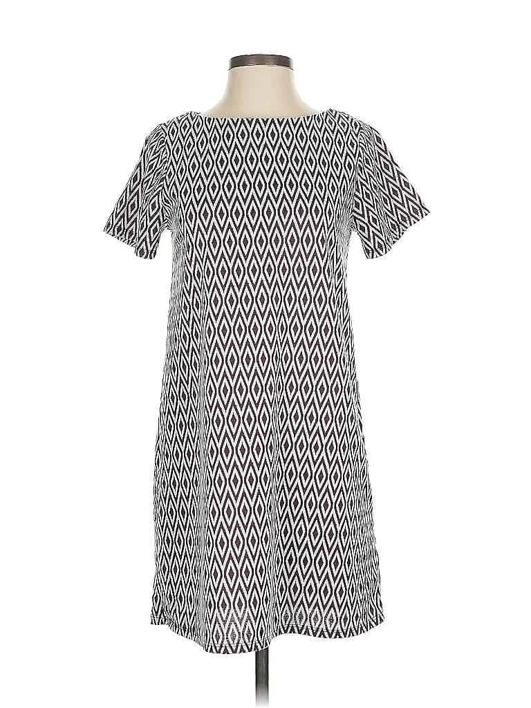 Charming Charlie Chevron-herringbone Gray Casual Dress Size S - photo 1
