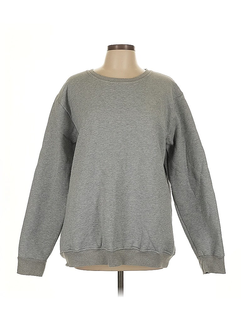 Pre-owned Assorted Brands Sweatshirt In Gray