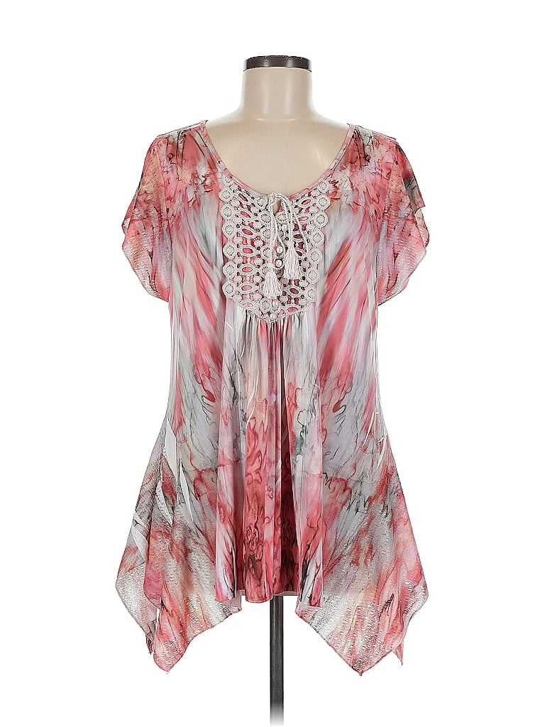 One World Pink Casual Dress Size M - photo 1