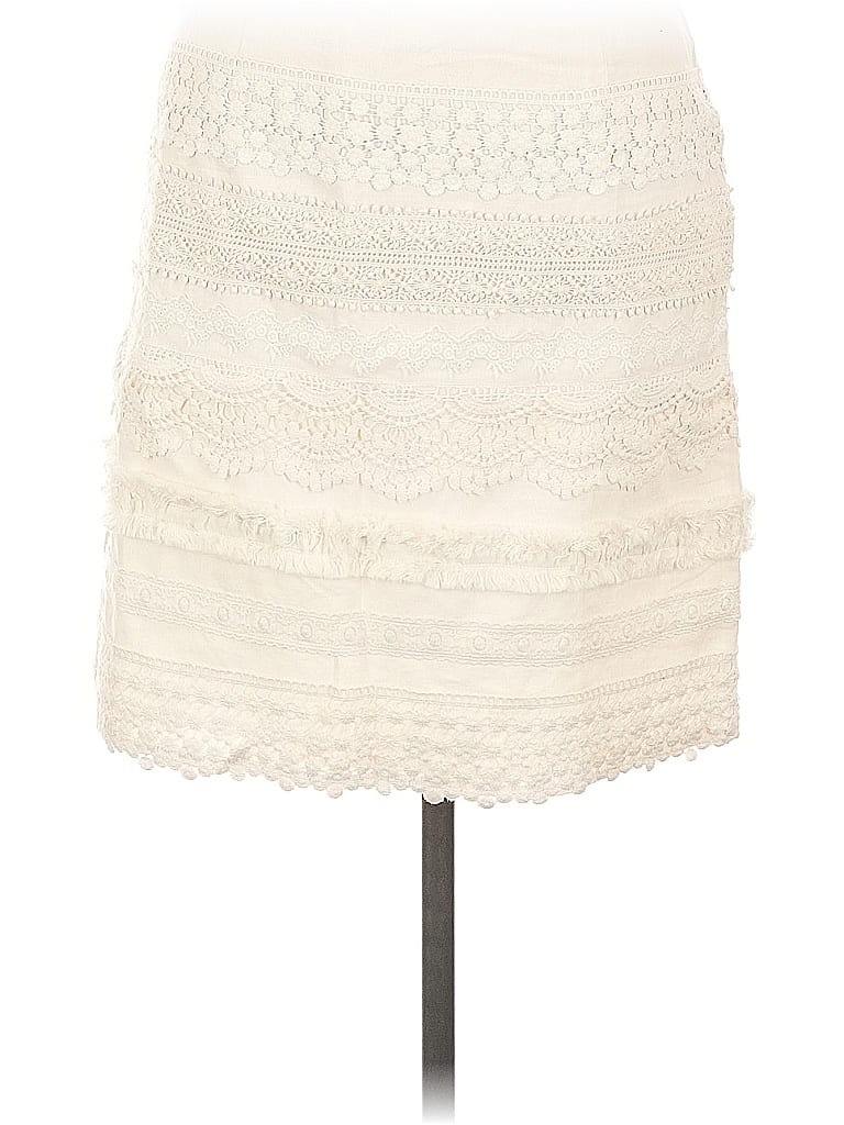 Mystree Ivory Casual Skirt Size L - photo 1