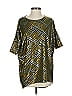 Lularoe Green Gold Short Sleeve Top Size XXS - photo 1