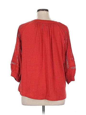 Skies Are Blue 3/4 Sleeve Blouse (view 2)
