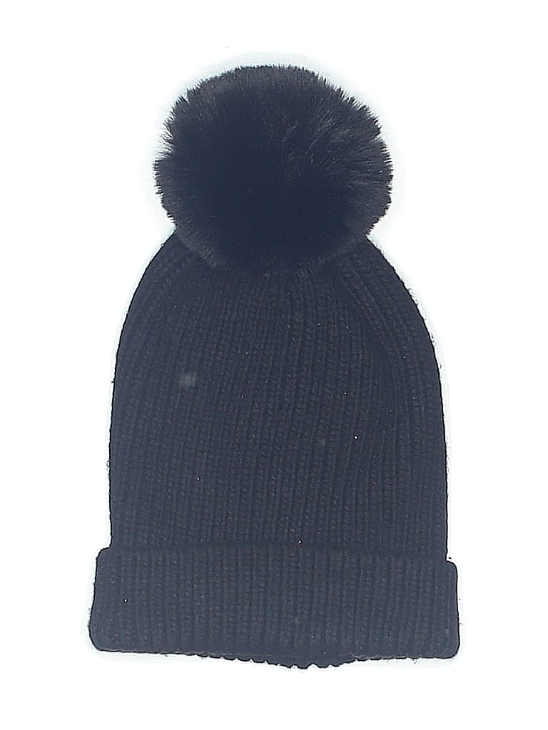 Pre-owned Assorted Brands Beanie Hat In Black