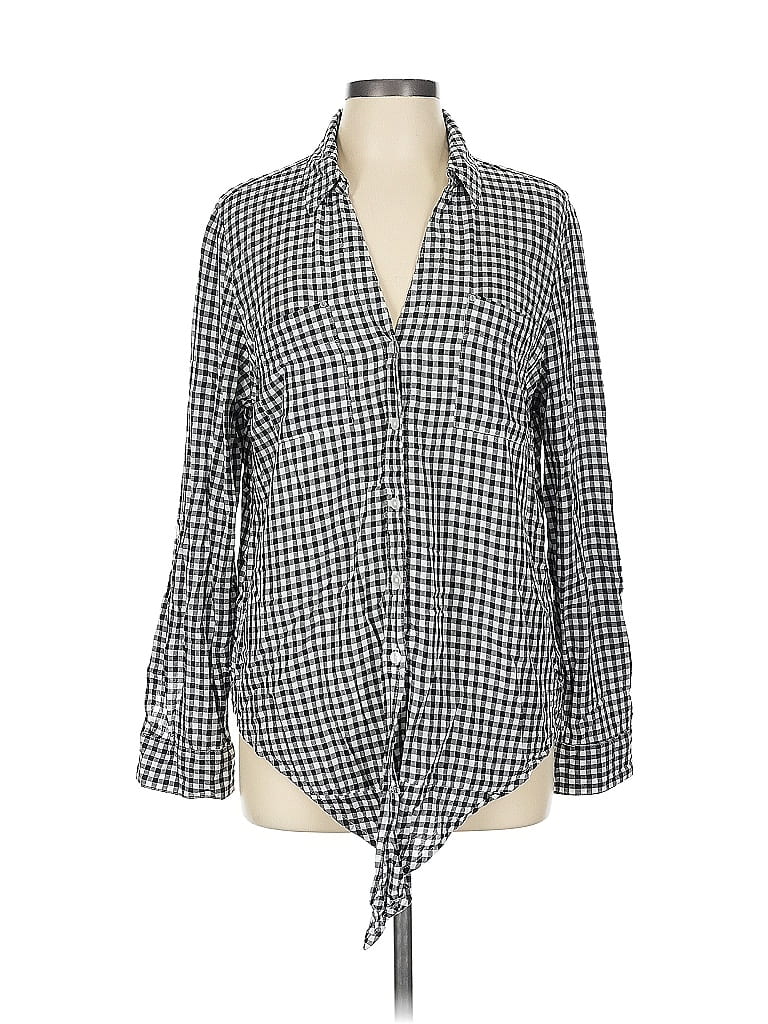 Click to view more detailed imagery on our partner's website Pre-owned Jones New York Long Sleeve Blouse In Black