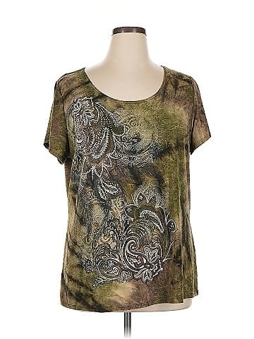 DressBarn Short Sleeve Top (view 1)