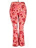 Isaac Mizrahi LIVE! Floral Red Casual Pants Size L - photo 2