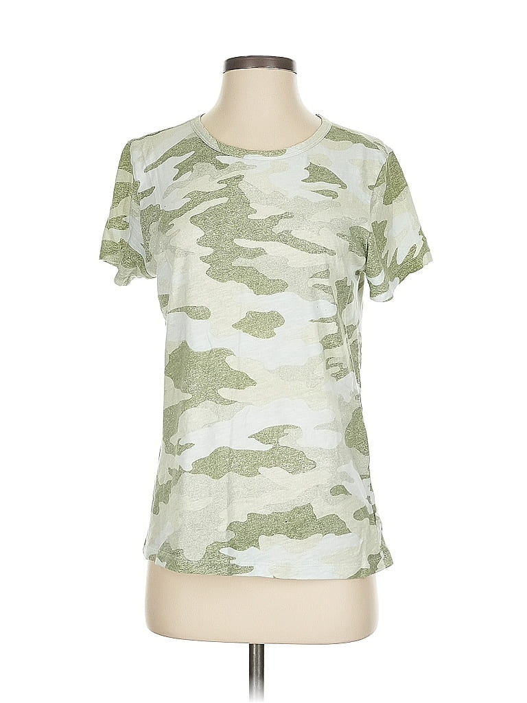 Lucky Brand 100% Cotton Camo Green Active T-Shirt Size S - photo 1