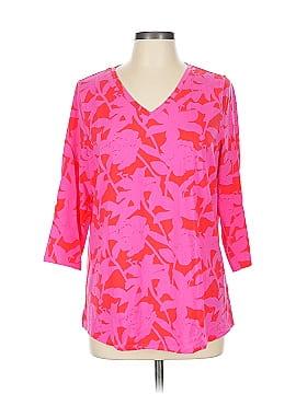 Belle By Kim Gravel 3/4 Sleeve T Shirt