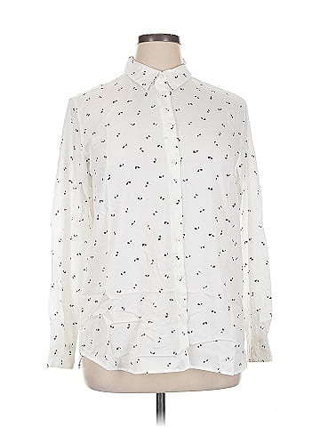 Uniqlo Long Sleeve Button-Down Shirt (view 1)