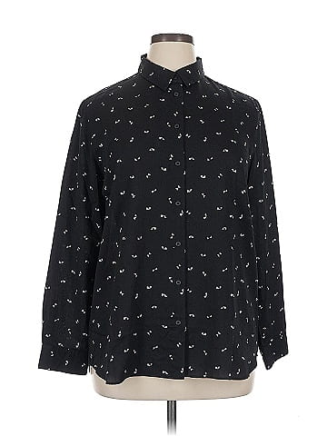 Uniqlo Long Sleeve Button-Down Shirt (view 1)