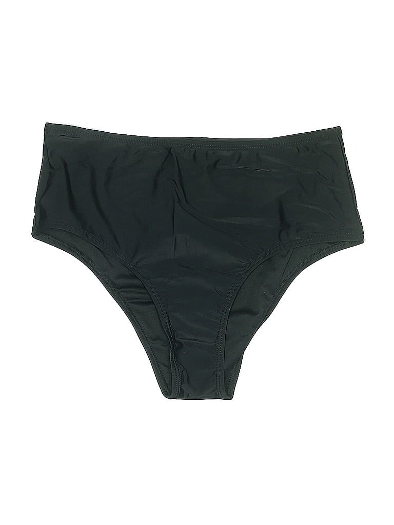 Pre-owned Unbranded Swimsuit Bottoms In Green