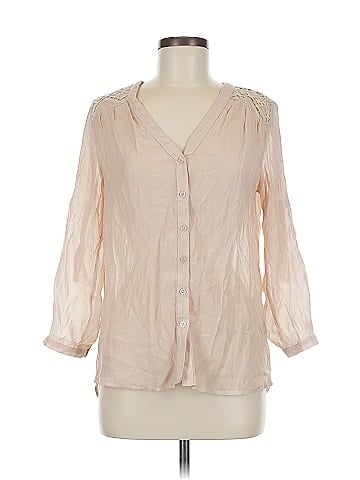 Love Stitch 3/4 Sleeve Blouse (view 1)