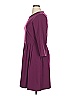 Of Mercer Solid Burgundy Casual Dress Size 14 - photo 4