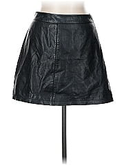 Cupcakes & Cashmere Faux Leather Skirt