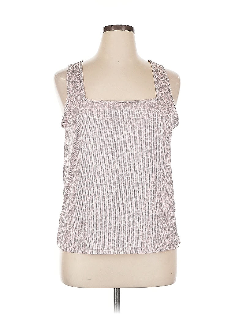 Pre-owned Assorted Brands Tank Top Pink Halter Neckline Tops