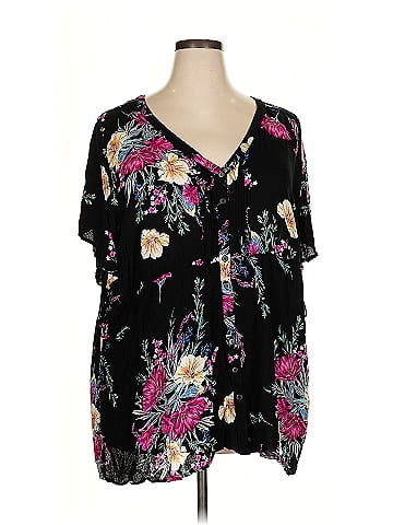 Torrid Short Sleeve Blouse (view 1)