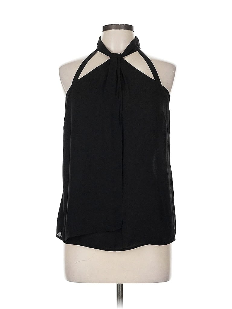 Pre-owned Daniel Rainn Sleeveless Blouse In Black