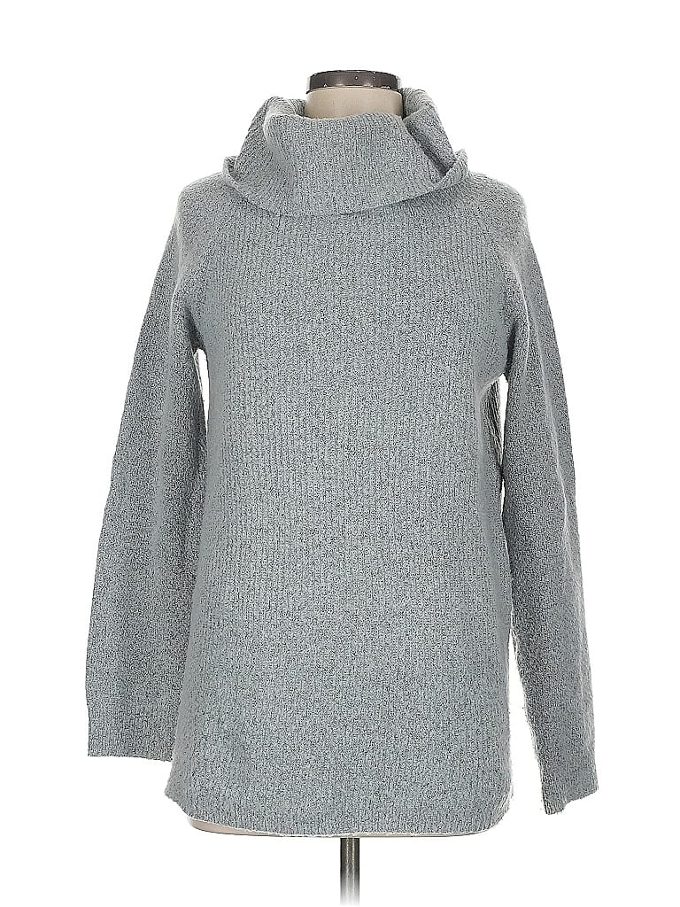 Pink Clover Gray Turtleneck Sweater Size M - photo 1