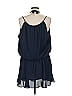 Likely 100% Polyester Solid Blue Casual Dress Size 6 - photo 2