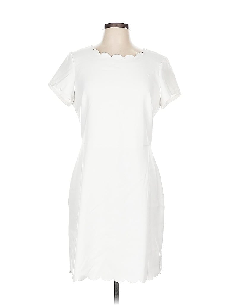 Pre-owned Maison Jules Casual Dress In White