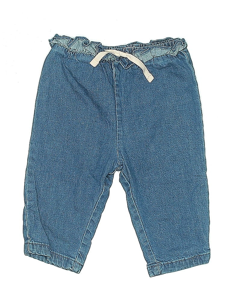 Baby Boden Blue Jeans Size 3-6 mo - photo 1