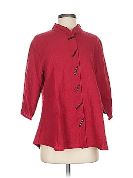Habitat 3/4 Sleeve Button Down Shirt