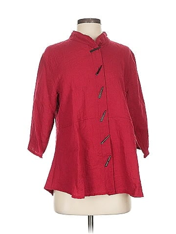 Habitat 3/4 Sleeve Button-Down Shirt (view 1)