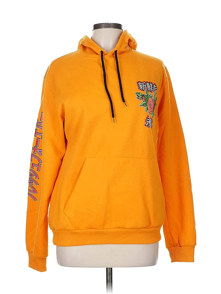 Click to view more detailed imagery on our partner's website Pre-owned Fresh Laundry Pullover Hoodie In Orange