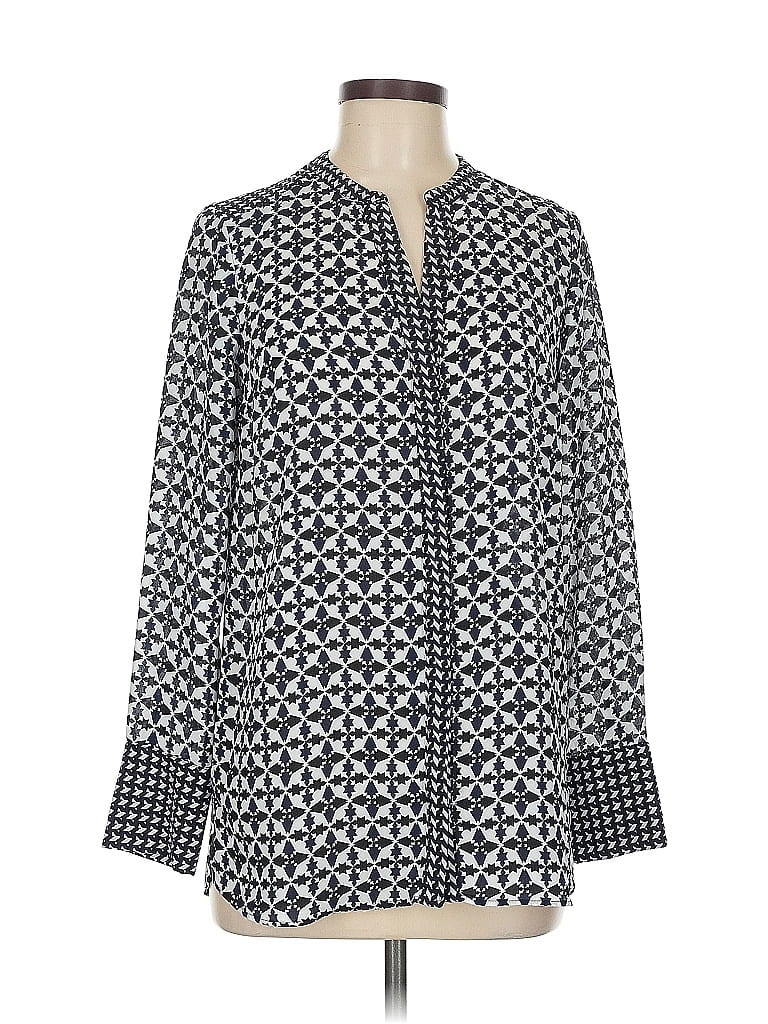 Pre-owned Primark Long Sleeve Blouse In Blue