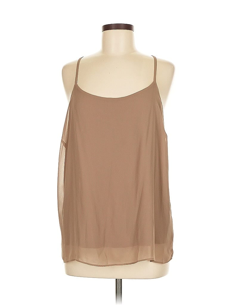 Click to view more detailed imagery on our partner's website Pre-owned New York And Company Sleeveless Blouse In Brown