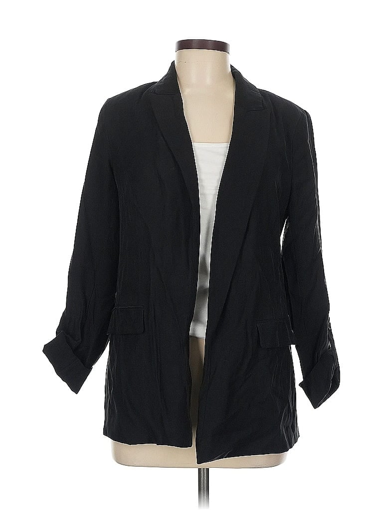Pre-owned Simply Vera Vera Wang Blazer Jacket In Black
