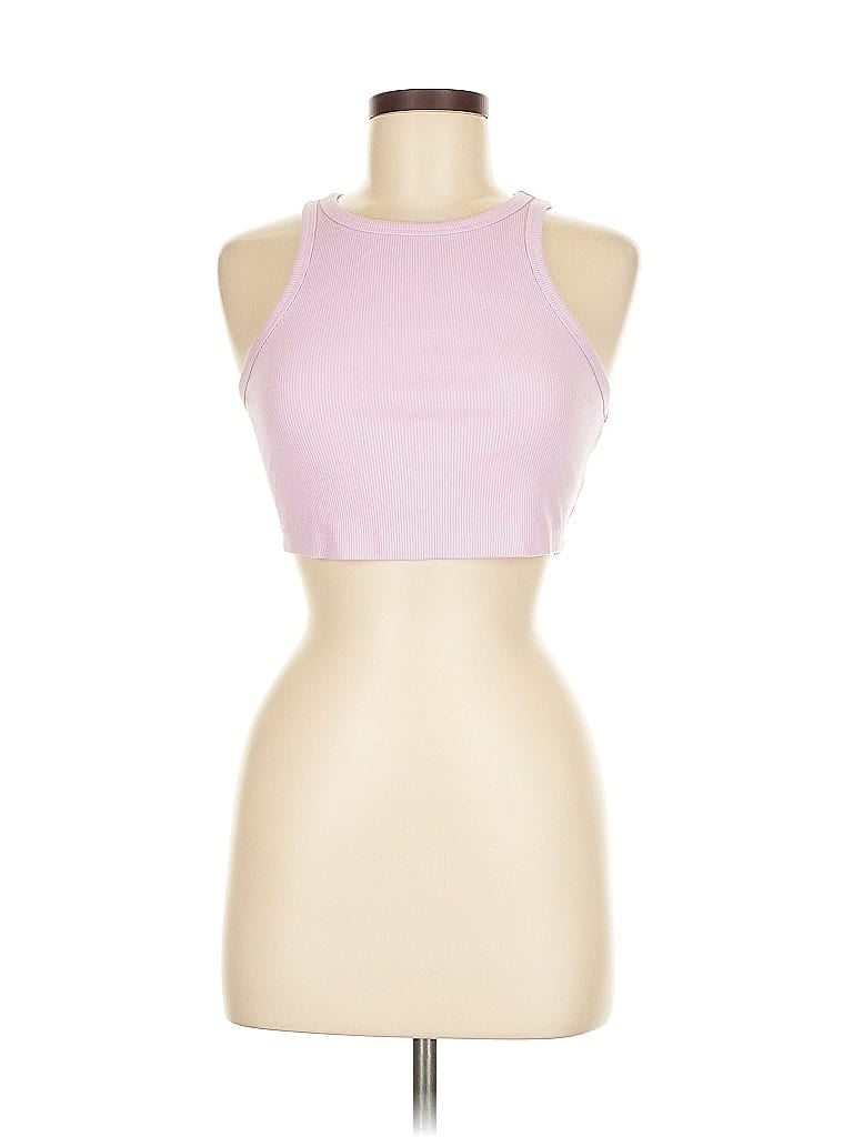 Pre-owned Wild Fable Tank Top Pink Halter Neckline Tops