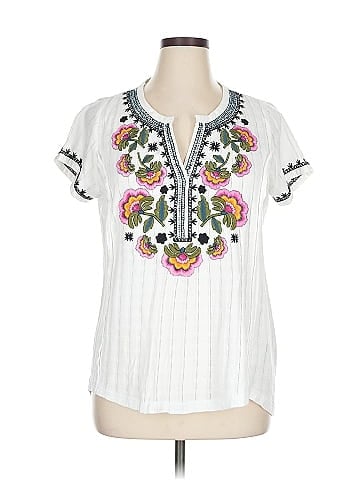 Akemi + Kin Short Sleeve Blouse (view 1)