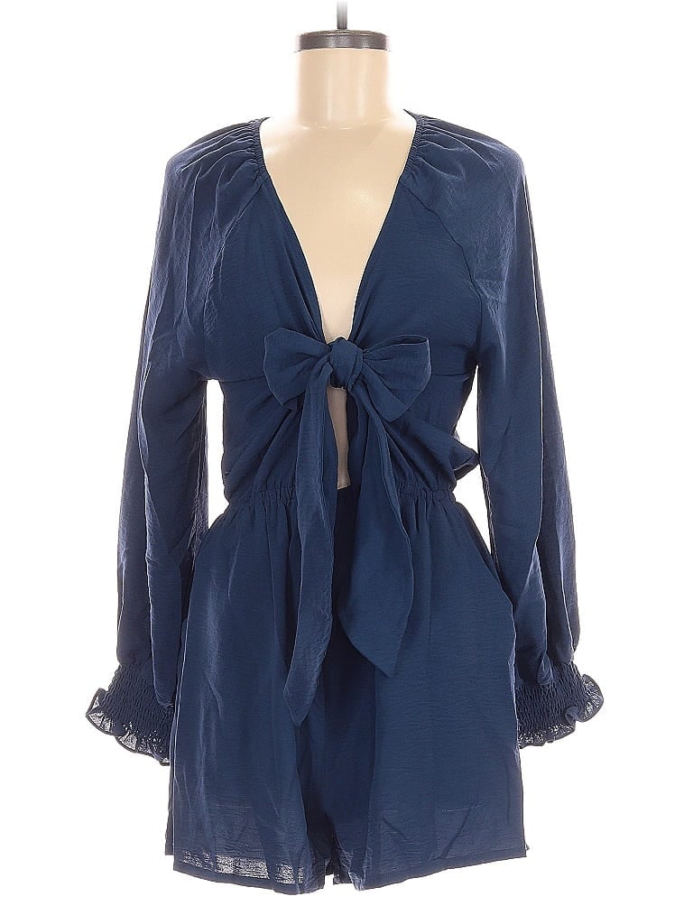 Pre-owned Unbranded Cocktail Dress In Blue