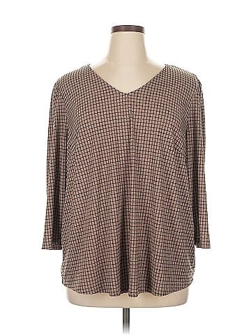 Adrianna Papell 3/4 Sleeve Top (view 1)