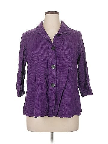 Valley 3/4 Sleeve Button-Down Shirt (view 1)