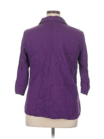 Valley 3/4 Sleeve Button-Down Shirt (view 2)