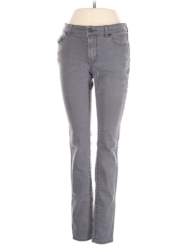 Pre-owned Halogen Jeans In Gray