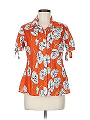 Unique Vintage Short Sleeve Blouse