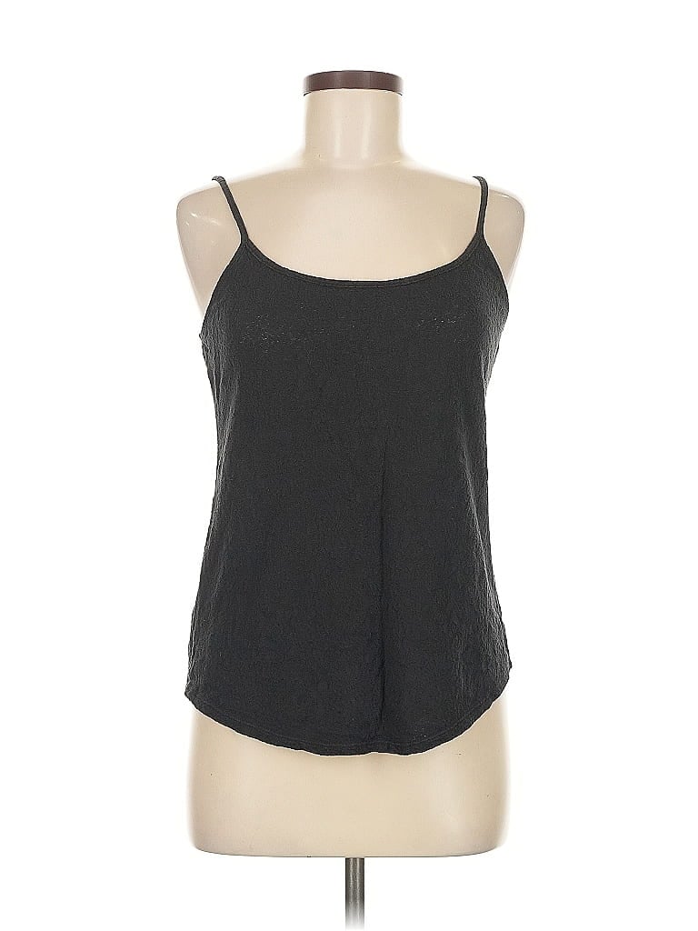 Pre-owned Ann Taylor Loft Tank Top Black Halter Neckline Tops