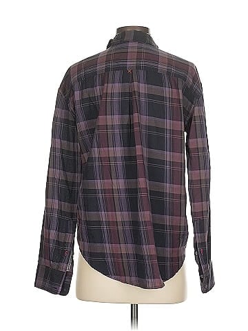 Elizabeth and James Long Sleeve Button-Down Shirt (view 2)