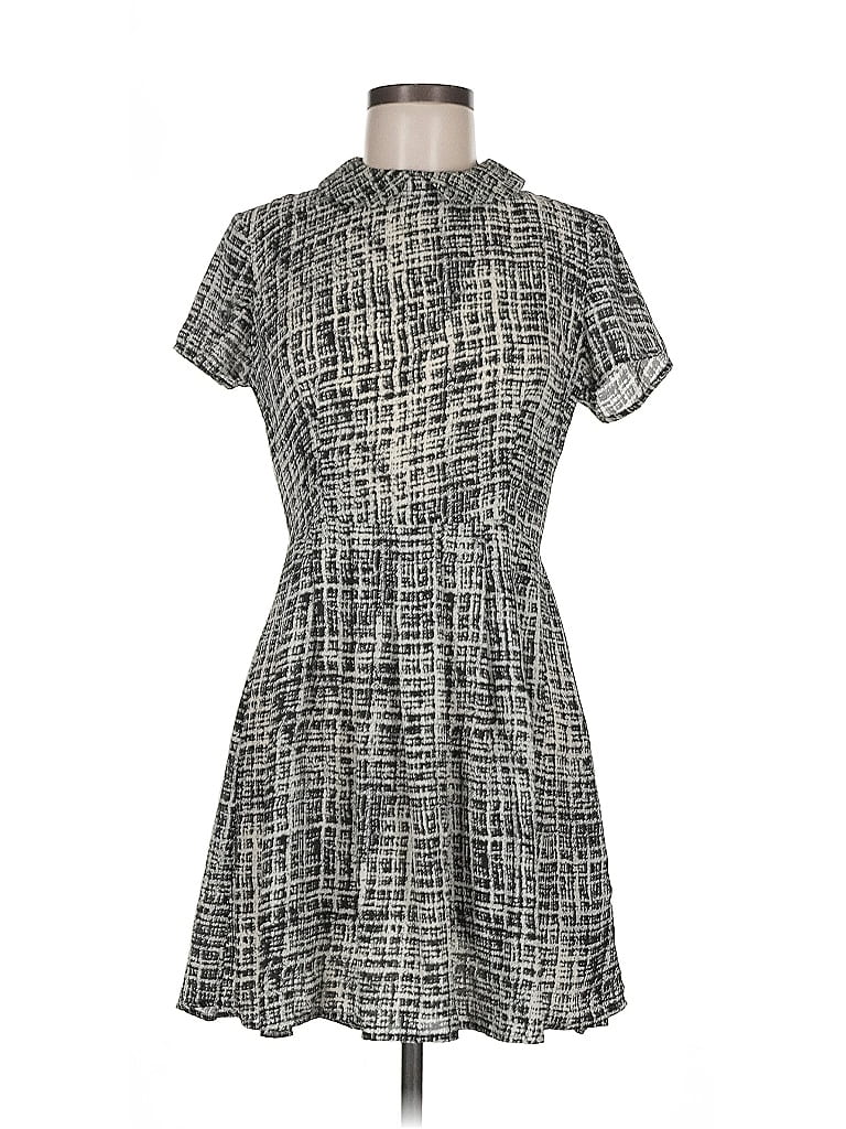 Pre-owned Forever 21 Casual Dress In Gray
