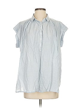 Nili Lotan Sleeveless Button Down Shirt