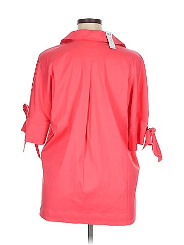 Chico's 3/4 Sleeve Button-Down Shirt (view 2)