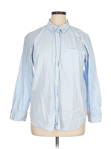 Banana Republic Factory Store Long Sleeve Button-Down Shirt (view 1)